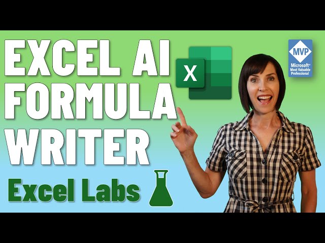 Excel Labs AKA Advanced Formula Environment - Finally the formula editor we've been waiting for!