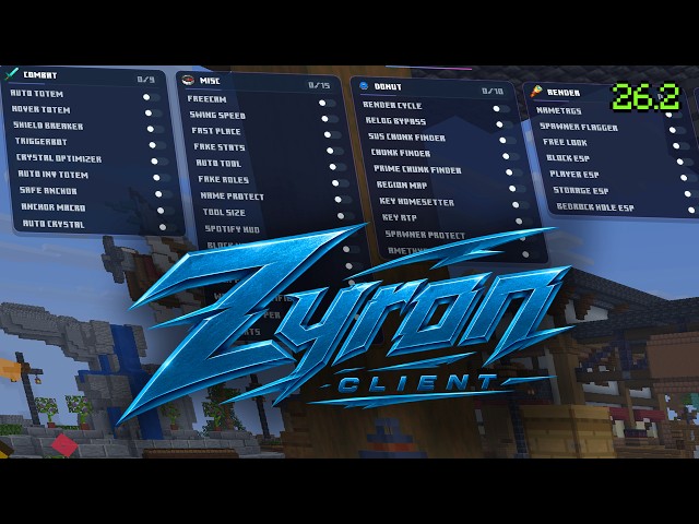 26.2 - FREE Minecraft Java Hack Client (Tuff Client) for 26.2 & 1.21.11