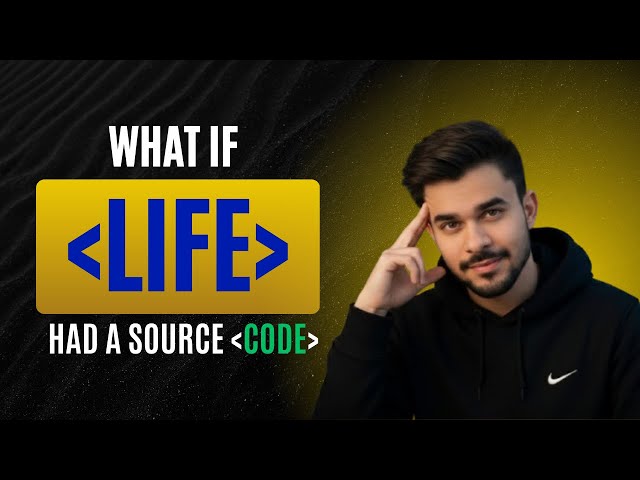 What If Life Had a Source Code? #pythonprogramming #codingtips