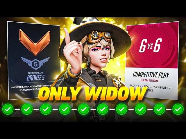 I Did My 6v6 Placements For The FIRST Time in Overwatch