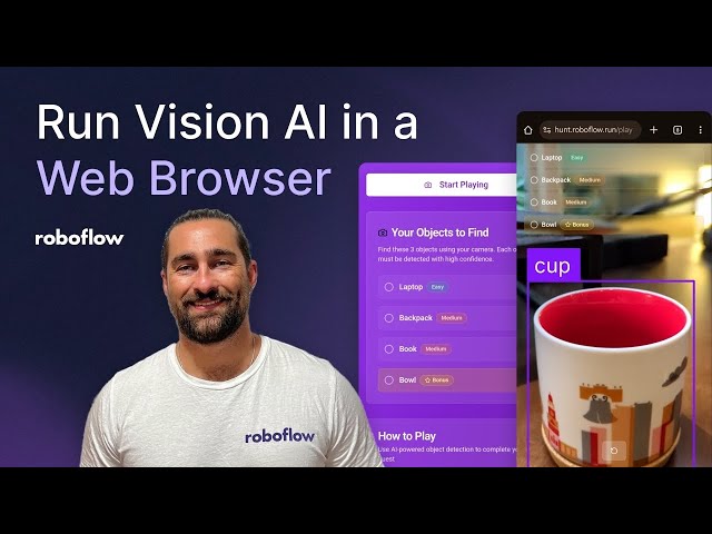 Vision AI in a Web Browser: Creating a Scavenger Hunt App with Inference.js