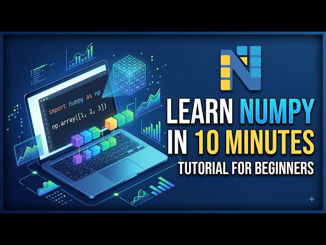 NumPy Tutorial for Beginners | Complete NumPy Guide in 10 Minutes