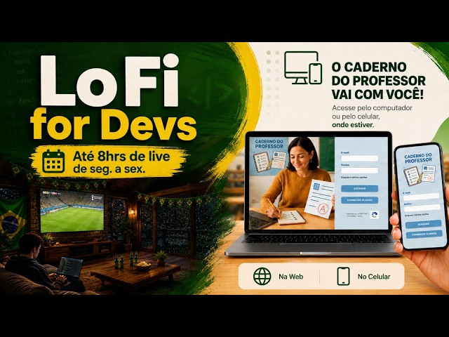 🔴LIVE - Lo-FI for Devs 16-06-26 - #live #lofi #lofiforstudy #lofiforwork