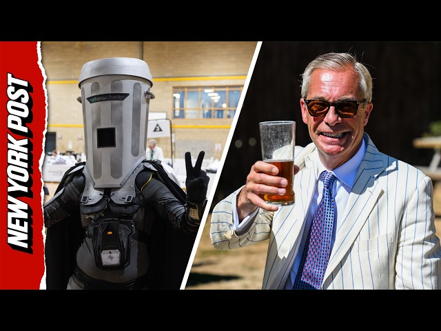 Nigel Farage Beats Count Binface to Win Back Parliament Seat in Wacky British Election