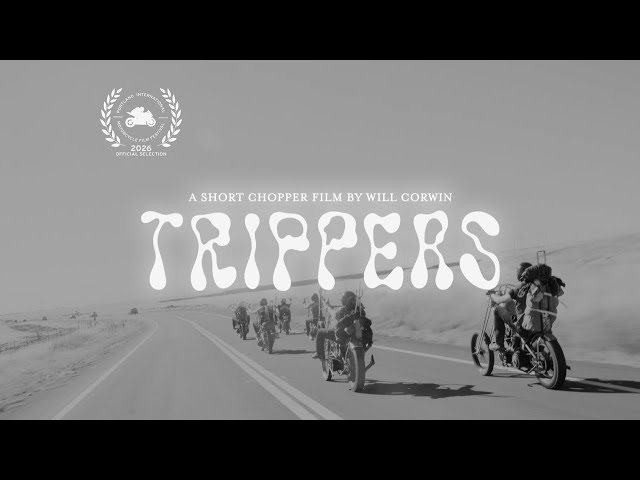 Trippers (VHS Version) - 2000 Mile Roadtrip on Harley Davidson Shovelhead Choppers 