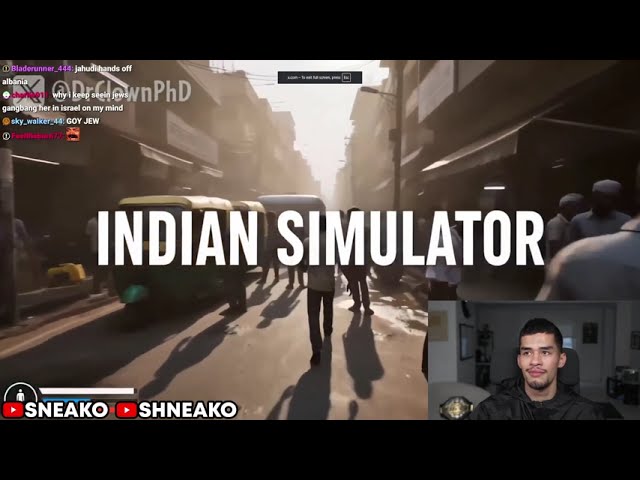 SNEAKO reacts to Indian Simulator