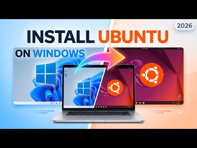 How to Install Ubuntu (linux) on Windows PC/Laptop | Step-by-Step Guide (2026)