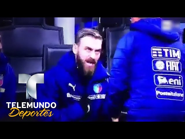 Así explotó De Rossi contra el técnico de Italia | Copa Mundial de la FIFA Rusia 2018 | Telemundo