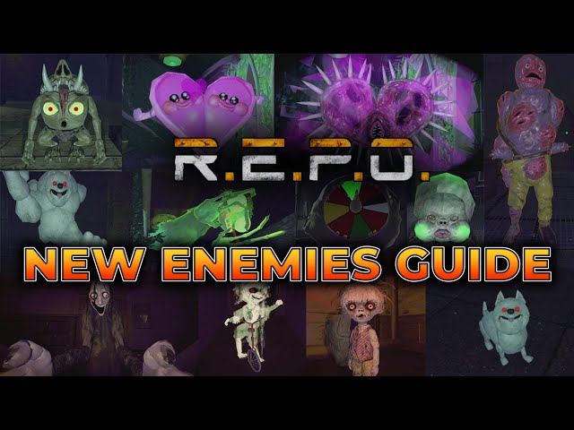 R.E.P.O NEW ENEMIES — FULL GUIDE & EVERYTHING YOU MUST KNOW!
