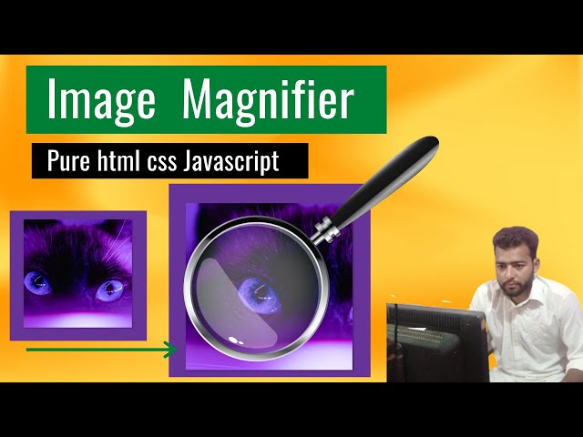 Day 45: Zoom In with an Image Magnifier | HTML, CSS, JavaScript Project | 60-Day Coding Challenge! 🔍