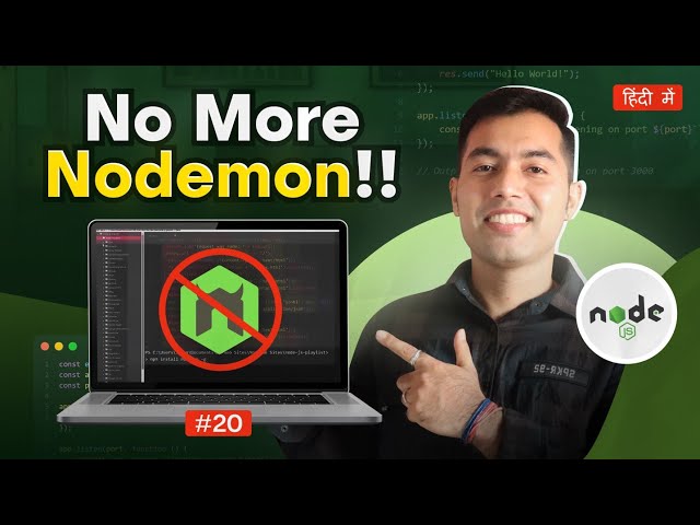 Restart Your Node.js App Without Nodemon: The Inbuilt Solution Explained!