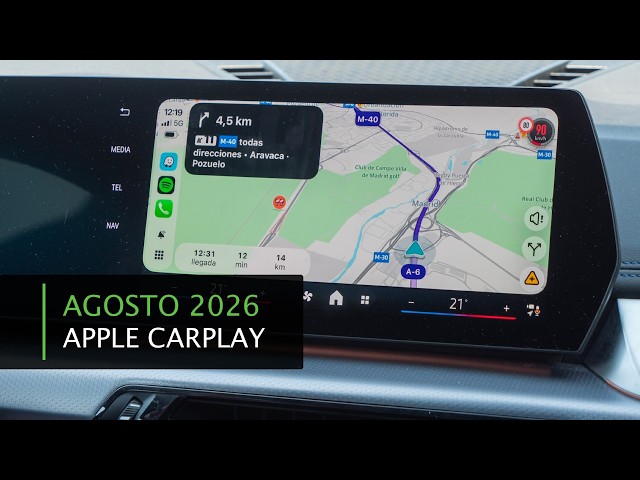 Apple CarPlay 2026: todo lo que puedes hacer con iOS26