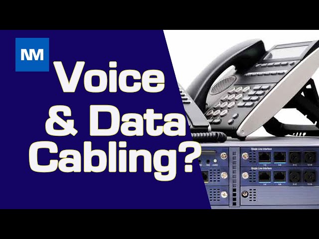 What is Voice and Data Cabling?  (Voice and Data Communication ) 2020