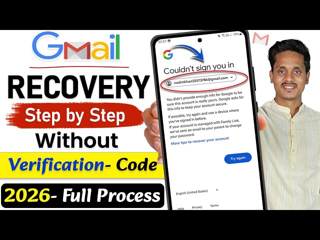 Gmail recovery without verification code | How to Recover Gmail Account | 2 step verification gmail