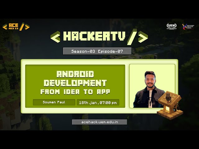 🚨 Android Development: From Idea to App — HackerTV S3 EP 07 📡🔴