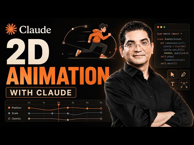 Claude: Build 2D Animations From One Prompt