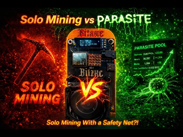 Parasite Pool vs Solo Mining… Is This a Profitable Way to Solo Mine Bitcoin?