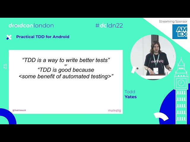 Practical TDD for Android - Todd Yates | droidcon London 2022