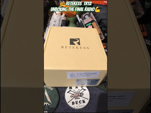 🚨🔝📻RETEKESS TR112 The final Radio📻,unboxing 💪🙌🦆.#unboxing #shorts #radio #retekess VOLVEREEEEEEE!!!!