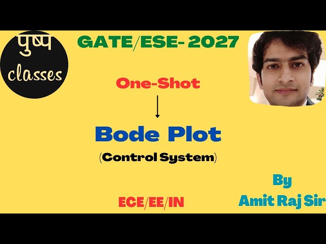 GATE One-Shot/Bode Plot/Control System/GATE/ESE/PSU/ECE/EE/IN