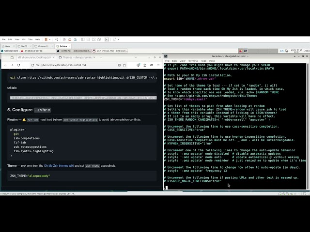 Switching to Zsh + Oh My Zsh Setup