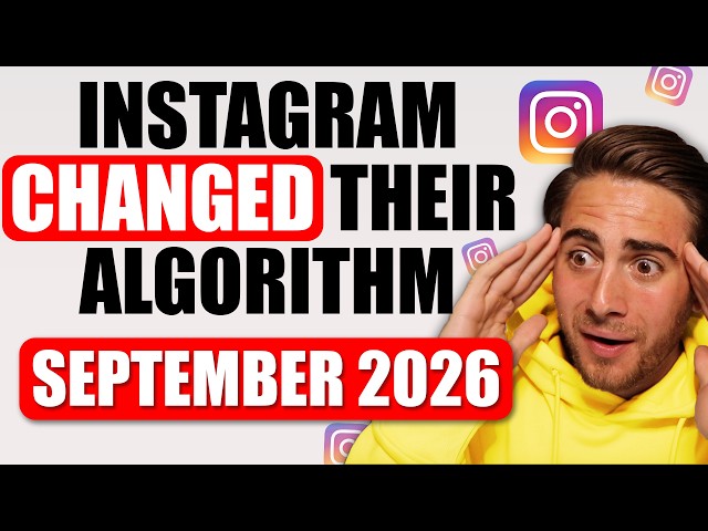 Instagram’s NEW Algorithm Update Explained for September 2026 (Go Viral on Instagram Fast)