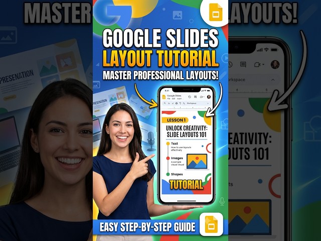 Changing layout in Google Slides | Google Slides slide layout | Google Slides layout options