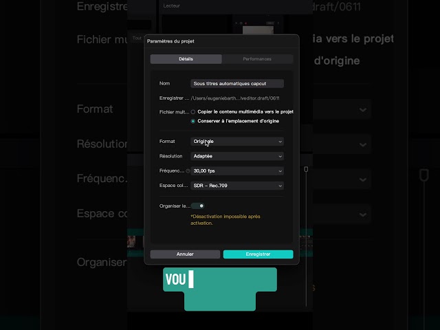 Change the FORMAT 🎞️ of your video on CAPCUT 🎥