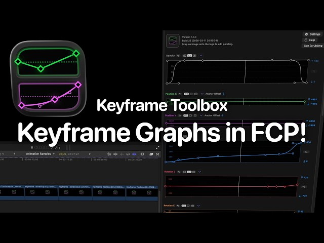 Keyframe Toolbox: full keyframe graphs for Final Cut Pro