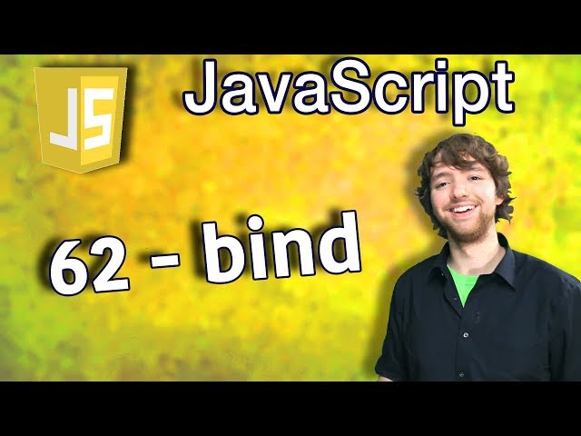 JavaScript Programming Tutorial 62 - bind
