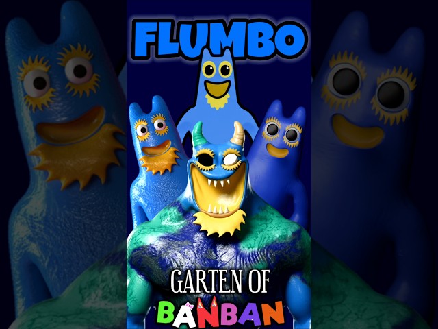 Garten of Banban 9: FLUMBO Monster Evolution & Growth! (Comparison) 🆕