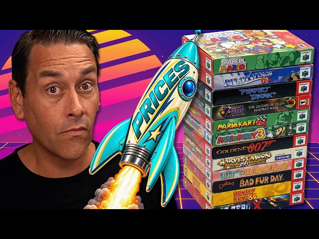 Retro Games Are About to CRAZY Expensive