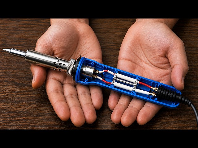 🔥Never Buy a Welding Machine Again! Just Insert a Battery into an Old Soldering Iron! 😱