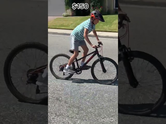 My least expensive to most expensive bike #mtb #bicycle #trending