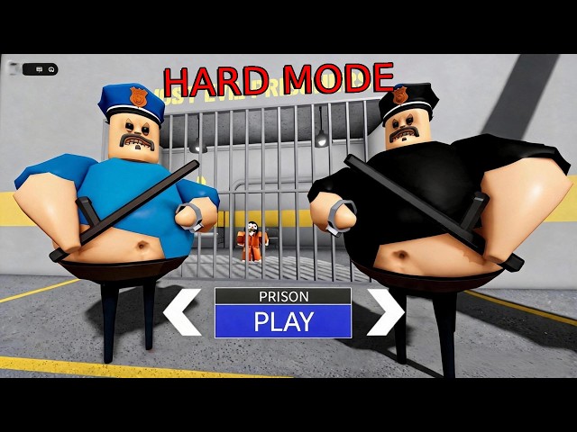 BARRY'S PRISON RUN! OBBYMODE HARD roblox Gameplay Walkthrough No Death 4K