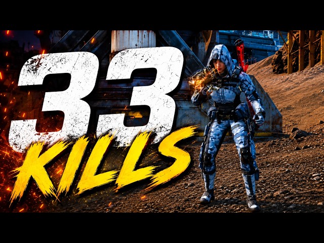 *NEW 33 KILLS SOLO VS SQAUD ONLY CRASH CITE! 🤯 | CALL OF DUTY MOBILE| COD MOBILE