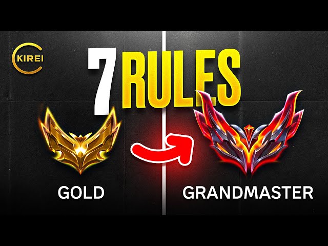 The 7 Jungle RULES for ESCAPING LOW ELO - League of Legends Jungle Guide