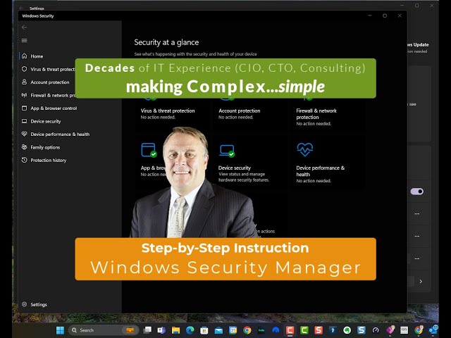 Protect your PC from cyber attacks: Keeping Your Windows 11 Desktop Secure and Clean [29324.1332]