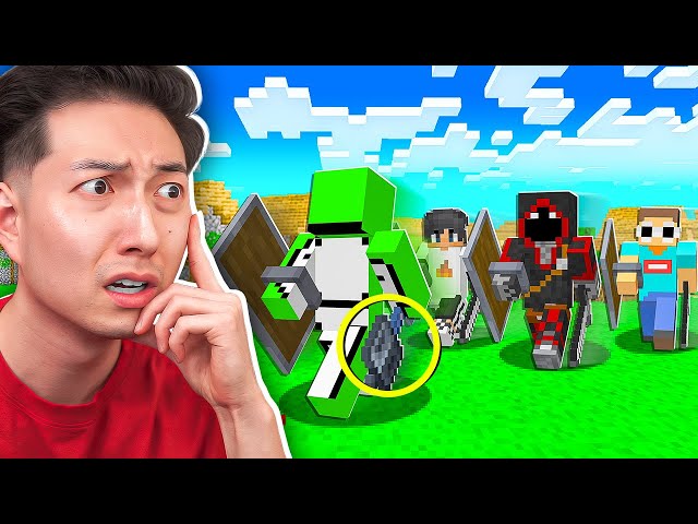 I Reacted to Dream's SPEEDRUN vs 3 HUNTERS in Minecraft!
