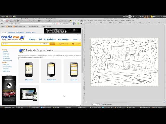 Digital Painting - GIMP - Linux Mint - Python