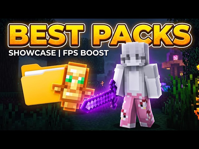 TOP 5 1.21 PvP Texture Packs | Clean & FPS Boost
