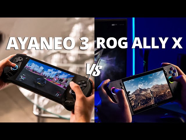 Ayaneo 3 Vs Rog Ally X | A New Challenger!