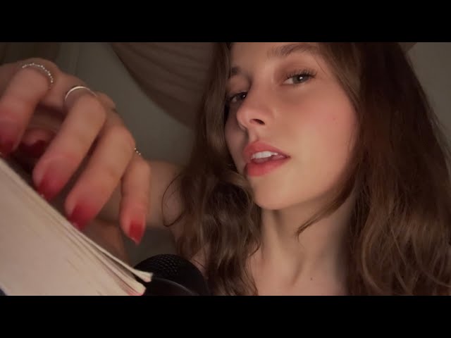 ASMR for people who LOVE mouth sounds + tapping combo