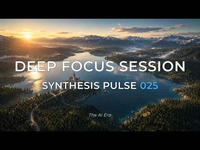 Deep Focus Session | Progressive House Mix (2H) | Synthesis Pulse 025 - The AI Era
