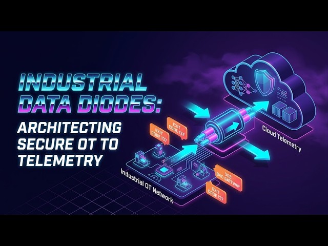 Industrial Data Diodes: Architecting Secure OT to Cloud Telemetry