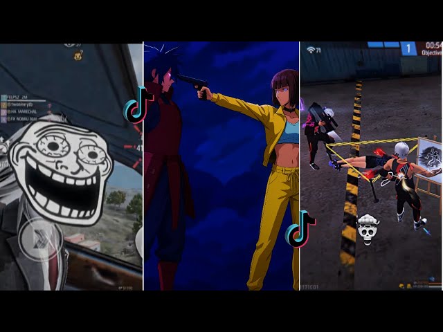 BEST VIDEO FREE FIRE EDITS 😎🔥 TIKTOK TROLL FACE 😱💀P.14