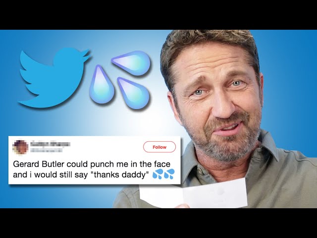 Gerard Butler Reads Thirst Tweets