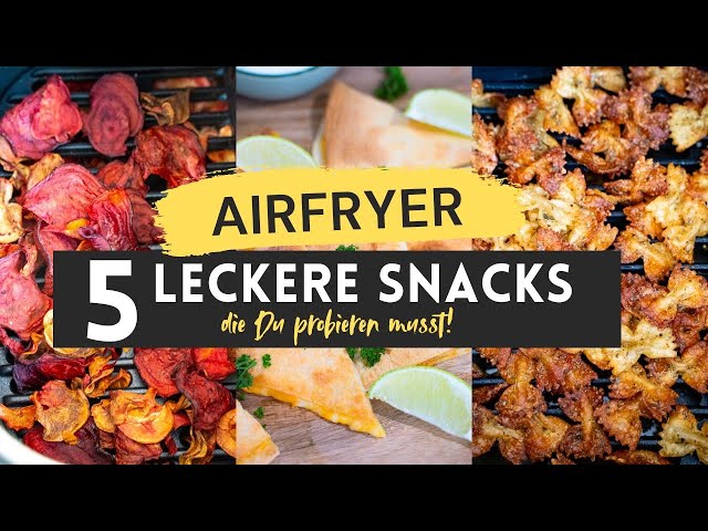 5 Airfryer Snacks You MUST TRY!