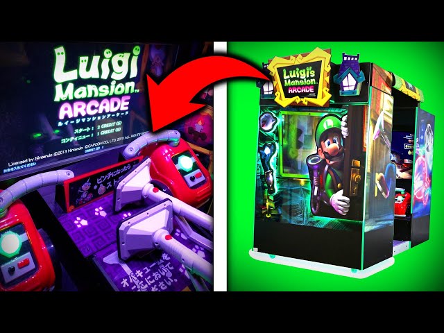 I found LUIGI'S MANSION ARCADE in JAPAN 😐 GAMEPLAY