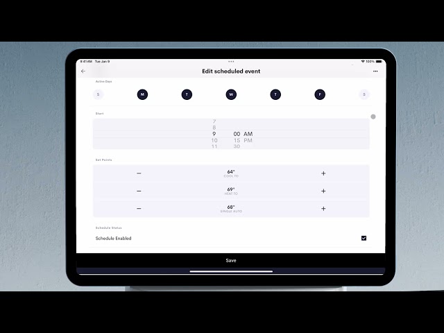 How to Use the Climate Scheduler in Crestron Home | Thermostat Automation Guide